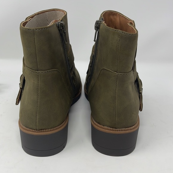 Style & Co. Womens Gabella P Faux Leather Buckle Ankle Boots - Picture 5 of 15